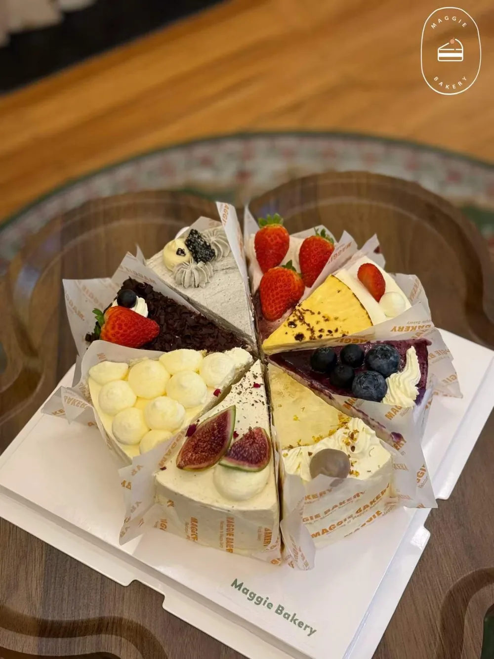 Assorted Cake Slices photographed at Maggie Bakery, Newmarket